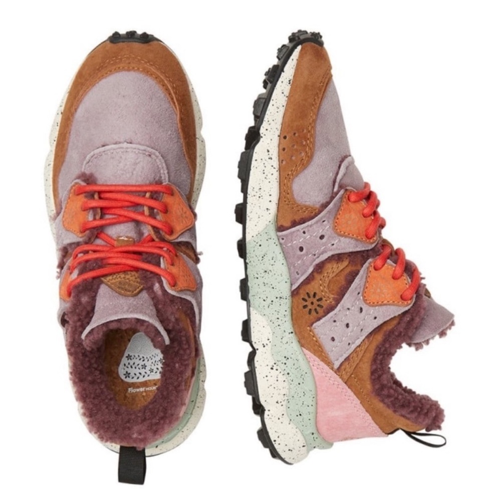 Flower Mountain Shearling Sneakers